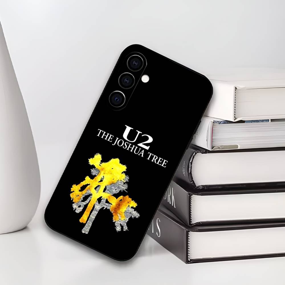 Band U-U2 Phone Case Silicone Soft For Samsung Galaxy A73,A72,A71,A70,A53,A52,A51