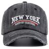New Unisex Vintage Washed Cotton Cap New York Embroidered Baseball Cap For Men & Women Retro Streetwear Outdoor Dad Hats
