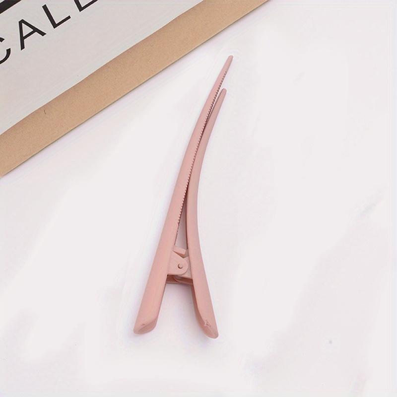 New Fashion Morandi Colored Frosted Hair Clip, Simple Multifunctional Horn Clip, Versatile Hair Clip for Women In Daily Life.