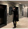 Men’s Autumn/Winter Loose High-Collar Sweater: Korean Style, Solid Color, Long Sleeve.