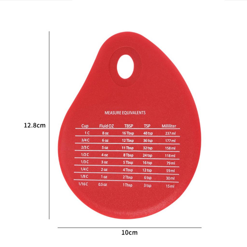 Silicone Scraper With Graduations, Dough Kneading And Cutting Knife, Multi-functional Butter Scraper