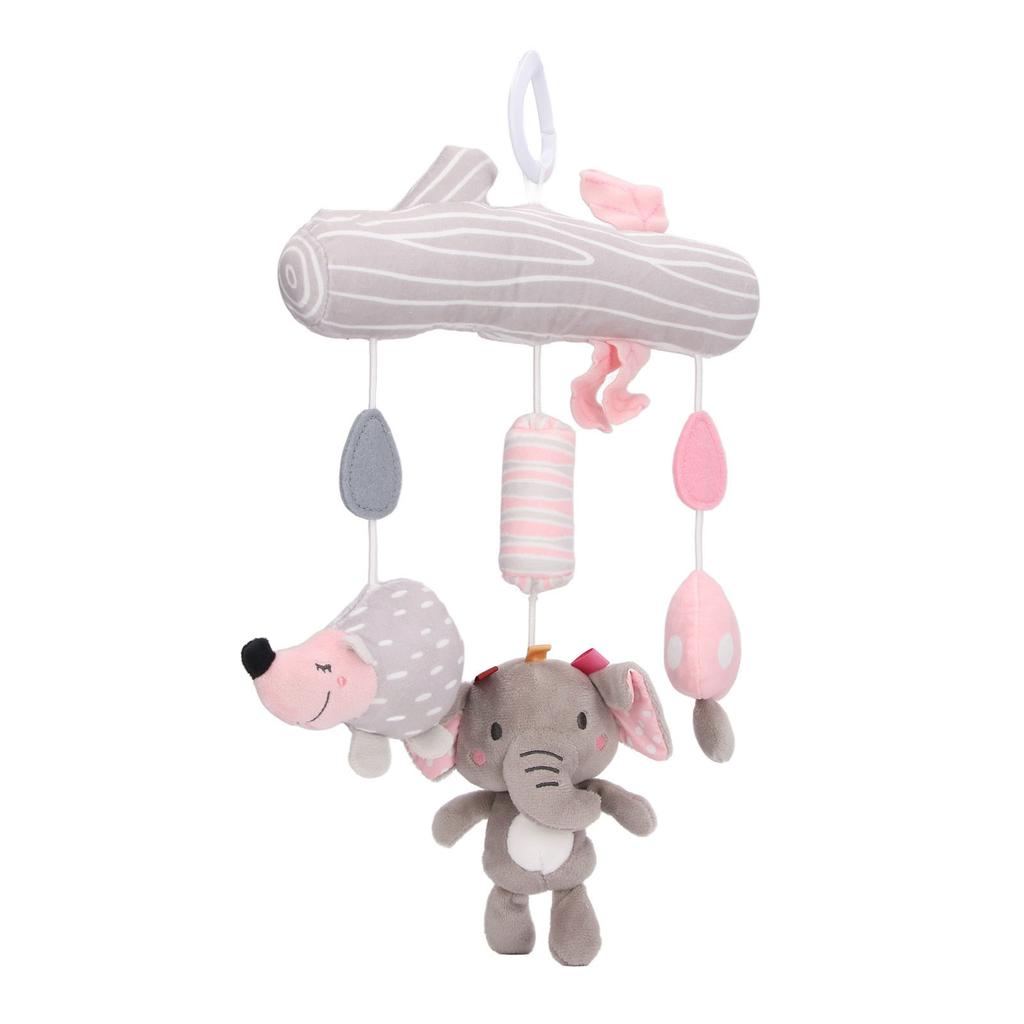 Baby Mobile Sensory Toy Soft Plush Learning Development Interactive Sound Hanging Crib Toy Type 2