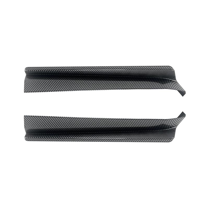 Car Rear Bumper Lip Diffuser Splitter Winglet Apron Spoiler For Subaru WRX STI VA 2015- Carbon Fiber Pattern