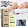 Woodsleep Sweet Vanilla Lavender Care Essential Oil Relieves Anxiety Improve Sleep Moisturizing Uniform Skin Tone