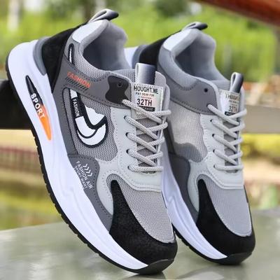 Scarpe da uomo nuove scarpe autunnali scarpe di tendenza da uomo versatili in mesh scarpe sportive da uomo antiscivolo e resistenti all'usura scarpe casual con suola morbida