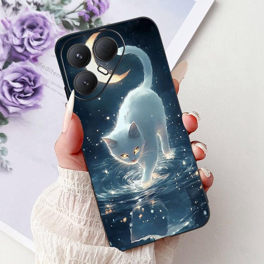 For Tecno Pova 7 Pro Ultra Case Flower Heart Painted TPU Soft Silicone Case Cover For Tecno Pova7 Pova 7Ultra Pro Phone Couqe