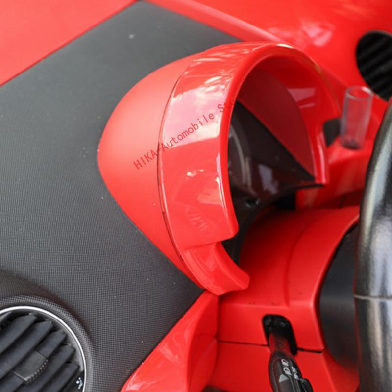 For volkswagen VW beetle 2003-2010 black carbon fiber Interior dashboard decoration central control trim cover 2005 2006 2007