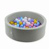 Toy balls ø7cm 200pcs white, heather, powder pink, yellow, light blue