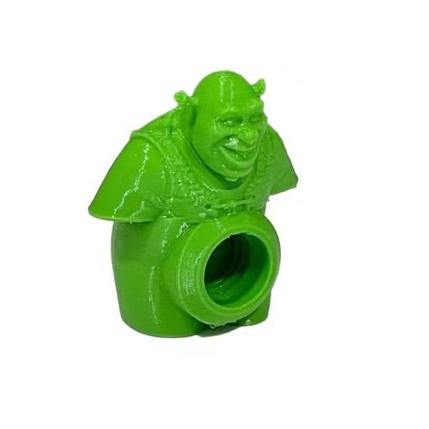 Creative Funny Bathroom Supplies Shrek Pooping Toothpaste Topper Toothpaste Hat Toothpaste Dispenser Toothpaste Cap Gift OneSize зелёный