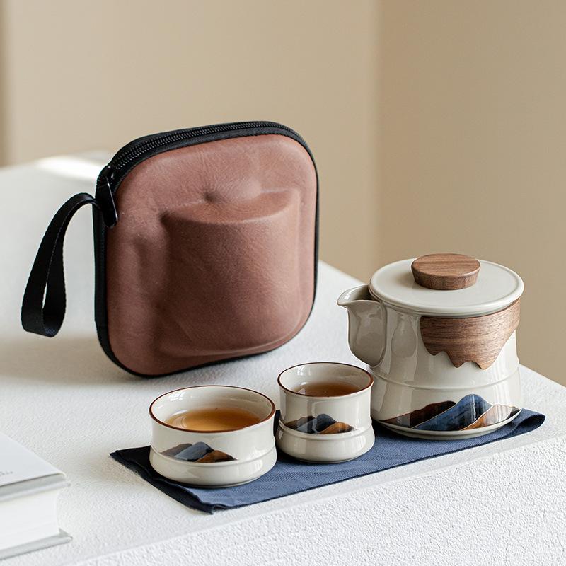 High-end Travel Tea Set Gift Set Company Souvenir Gift Corporate Anniversary Customer Employee Gift