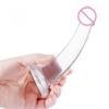 Transparent Butt Plug Soft Anal Plug with Strong Suction Cup G-spot Vaginal Massager Prostate Stimulator Erotic Adult Products