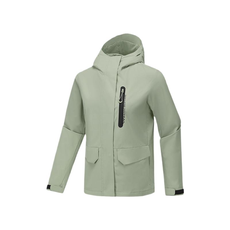 Skechers Outdoor Series Fashion Classic Versatile Comfortable Waterproof Windproof Warm Breathable Jacket Women Jacket P325W012-01SZ M