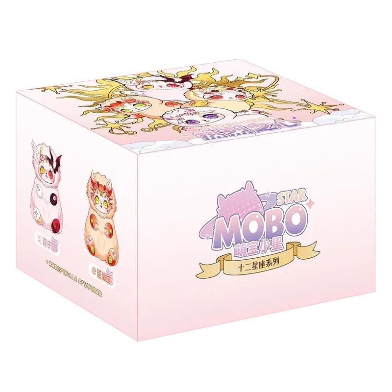 Mobostar Twelve Constellations Morning Dew Series Vinyl Dolls Blind Box Caixa Caja Kawaii Dolls Girls Boys Gift Anime Figure Toy
