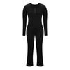 Fashionable Women's Long Sleeve Wide Leg Pants Sports Outfit Loose Two-Piece Set