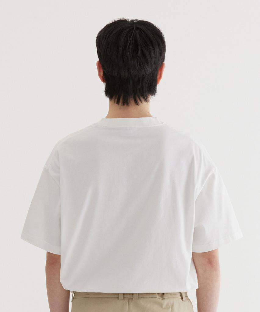 COVERNAT Multicolor Logo Graphic T-Shirt White