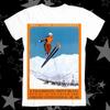1927 Chamonix Mont Blanc Frankrijk Ski Kampioenschap Besteller Top Tee T-shirt 530