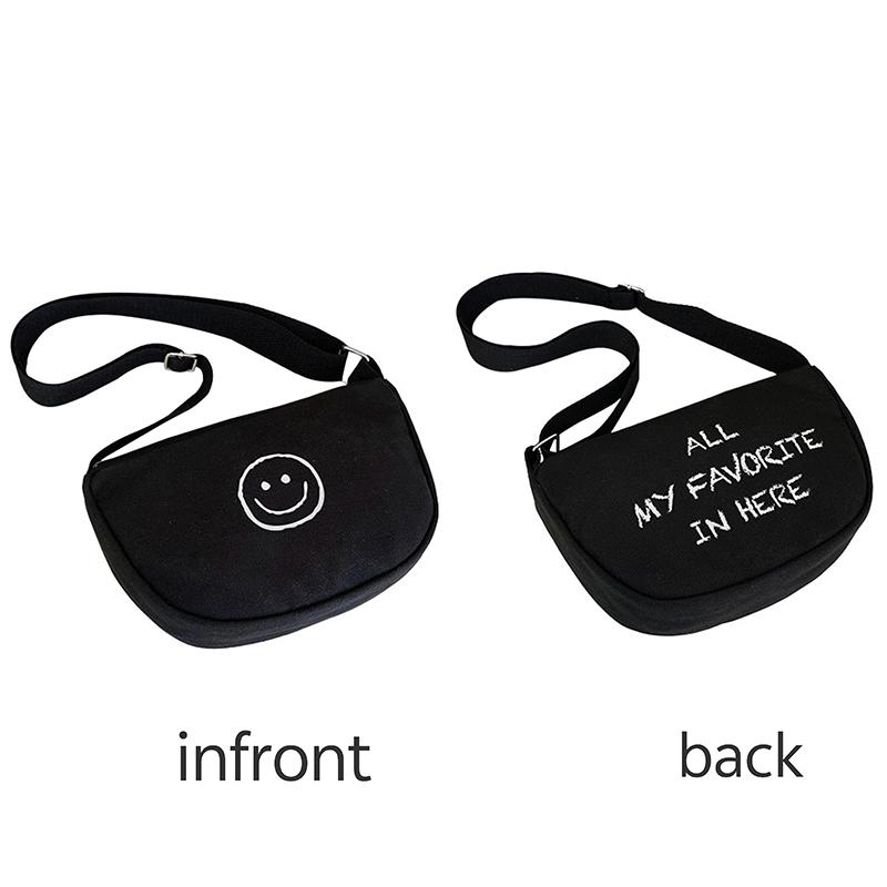 Children s Bag Unisex Kids Shoulder Bag Crossbody Bag Letter Printed Bag