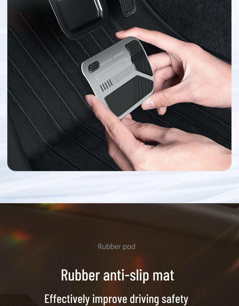 Tesla Model 3 YL Anti-slip Pedal Covers - Metal Accelerator & Brake Accessories