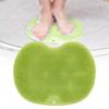 Multifunctional Shower Brush with Non Slip Suction Cup Soft Flexible Foot Body Scrubber for Bathroom