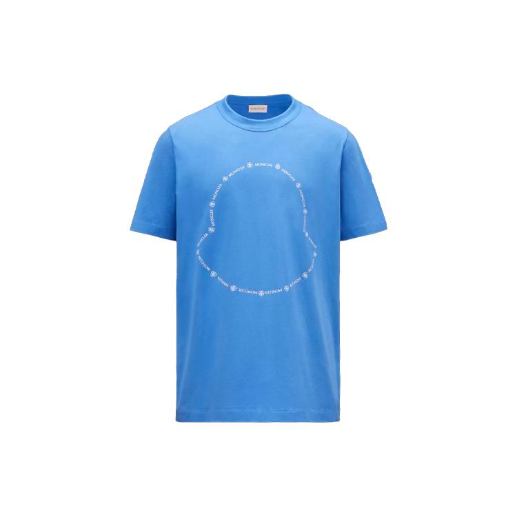Moncler SS22 T Shirt Men's Night Blue H10918C000278390T772