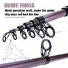 Fishing Rod 1.8-2.4m Carbon Fiber Telescopic Fishing Rod Outdoor Sports Travel Fishing Rod