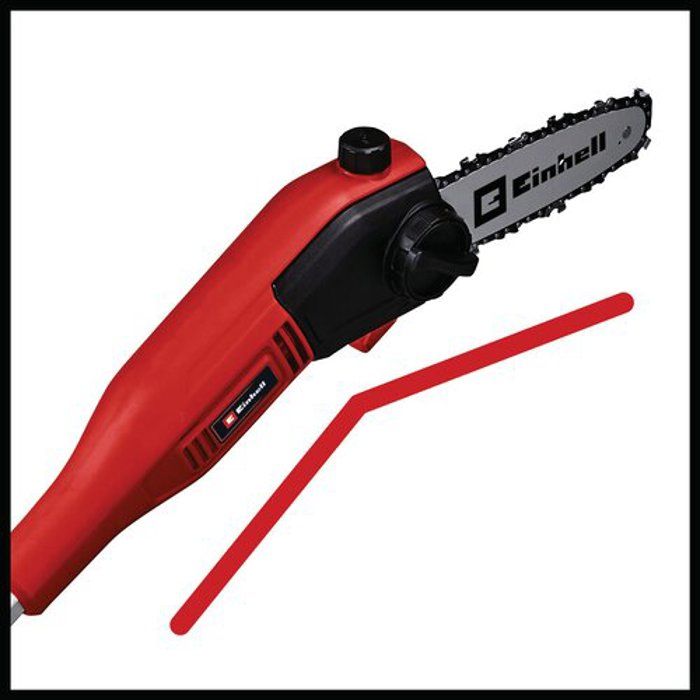 Einhell élagueuse télescopique gc-ec 7520 t (750 w, longueur de coupe 18 cm, vitesse de chaîne max. 11 m/s)