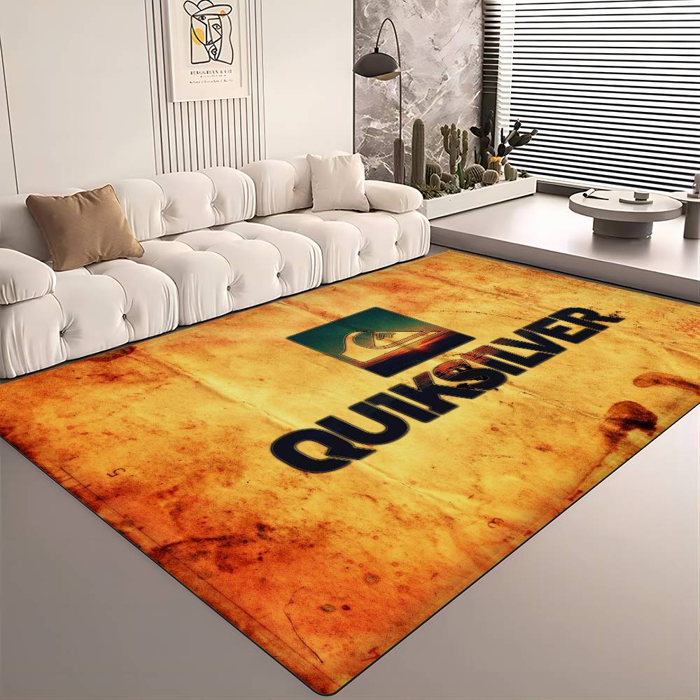 Surf Brand Q-Quiksilver Floor Mat Rectangle Anti-slip Home Soft Badmat Front Door Indoor Outdoor Mat el Decor Mat