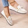 Women's Wide Width Bow Detail Flyknit Flats - Round Toe Slip-On Casual Shoes for Fall, Comfort Breathable Loafers