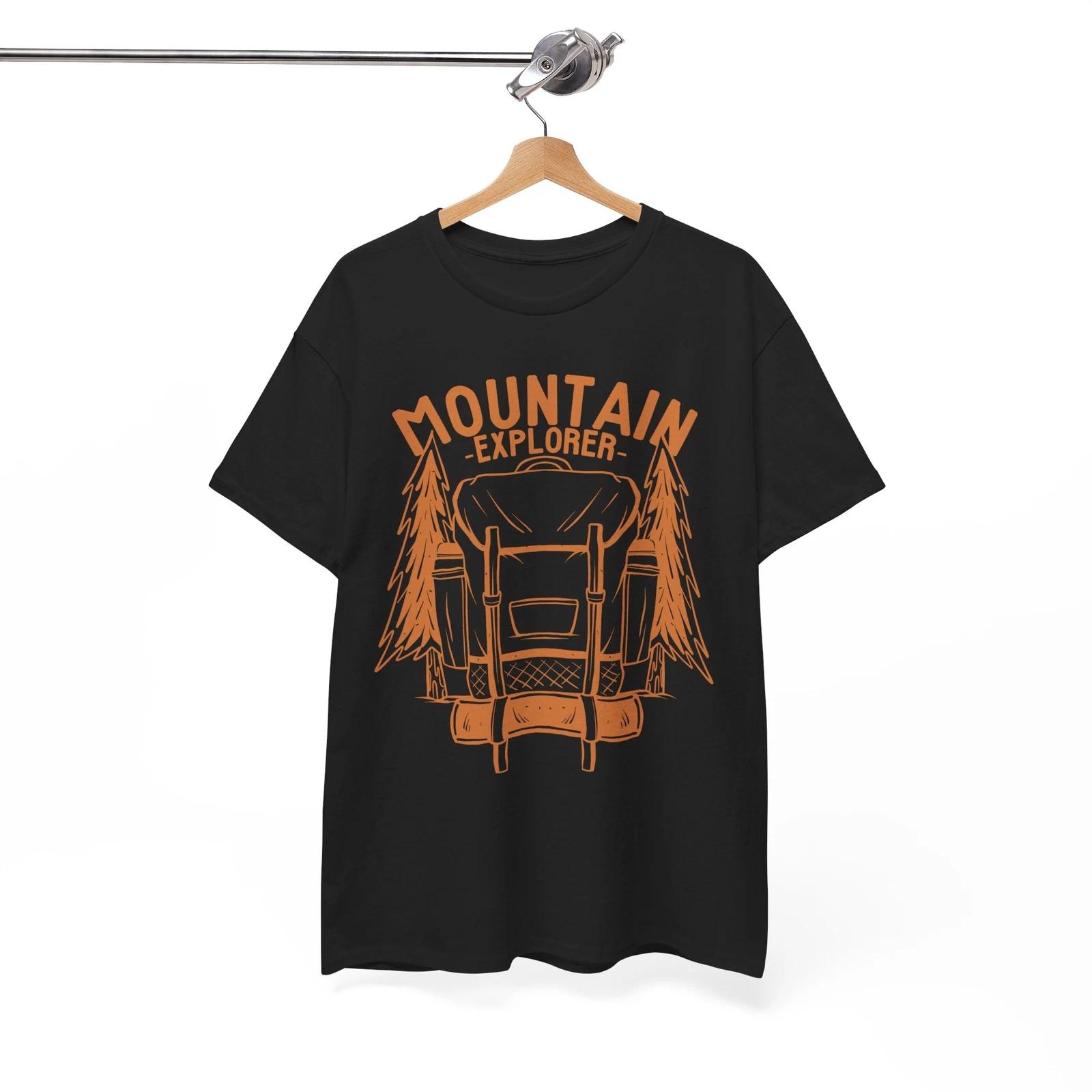 Mountain Explorer T-Shirt | Adventure Hiking Tee | Nature Lover Shirt S