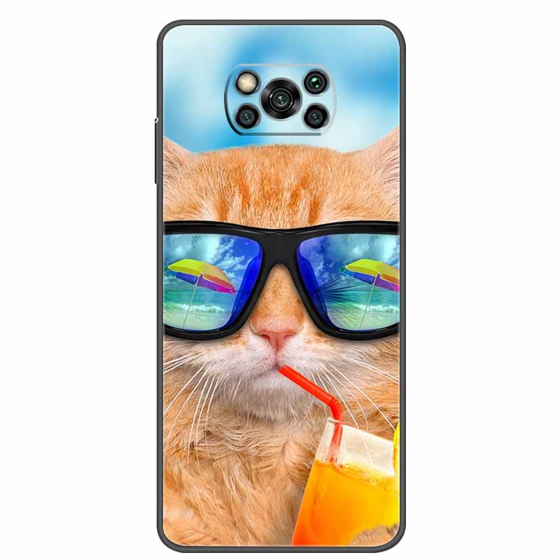 For Poco X3 Pro X3 NFC Case Fashion Soft TPU Silicone Back Cover For Xiaomi Poco X3 NFC Case Shockproof Coque PocoX3 X 3 X3Pro