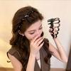 Elegante Zähne Rutschfester Haarkamm Haarband Für Damen Mädchen Süßes Haarschmuck Einfaches Haarband Haarreif Mode Haaraccessoires