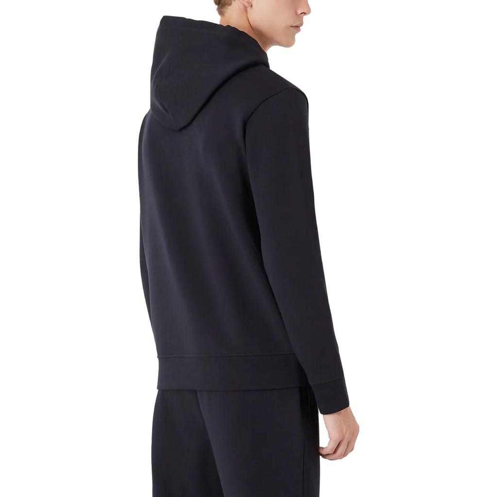 Emporio Armani Hooded Sweatshirt with Micro Logo Patch 8N1MD01-JHSZ1-0920