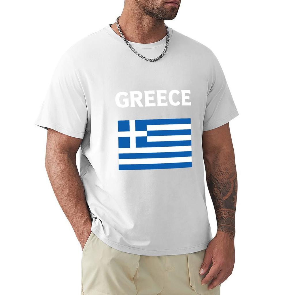 Greece Greek Flag TShirt Active Wear Sports TShirt for Unisex