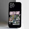 Band G-Green Rock Day Phone Case For iPhone 17,16,15,14,13,12,11,Pro,XS,Max,XR,Plus,E,SE4,Mini Black Soft Cover