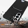 For Samsung Galaxy S26+ Case Liquid Silicone Card Holder Back Phone Cover with Lanyard