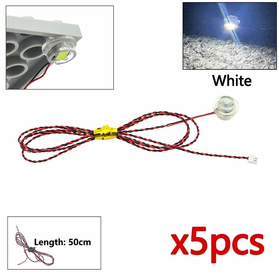 Flash Lamp City Street Light Lightsaber Spotlight Candle Lamp Bricks DIY 0.8mm Pin 1x1 1x4 1x2 LED Remote Control Building Block