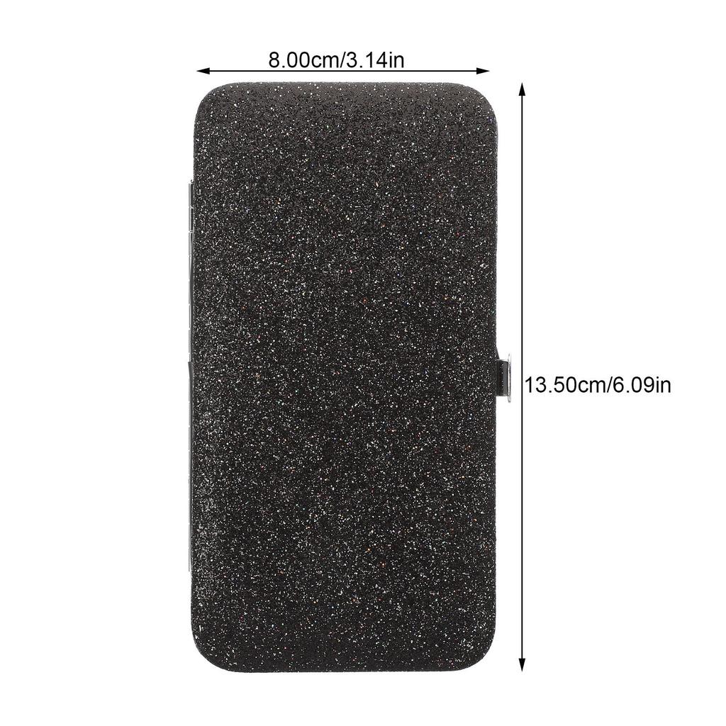 Eyelash Tweezers Box Magnetic Thin Portable Storage Case Slim Makeup Tools Organizer Lash Tweezer Holder Storage Container