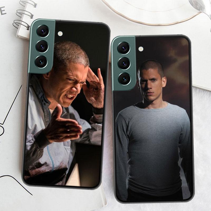Prison Break TV Series Phone Case For Samsung Galaxy S22 S25 Ultra S21 S10 Plus S26 Edge S20 S23 S24 FE Cover Silicone Soft