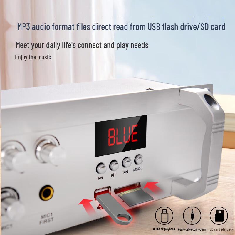 SAST 500W Bluetooth Constant Voltage PA Amplifier CN Plug (adapter Included)