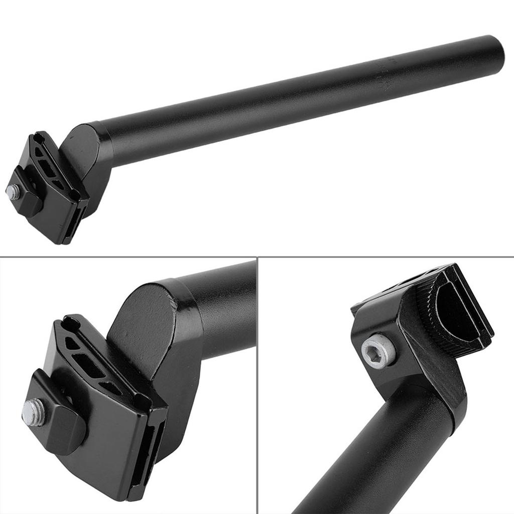 25,4*300MM horské silniční kolo Nárazuvzdorné sedlo sedlovky na sedlovku sedlovka(Černá)