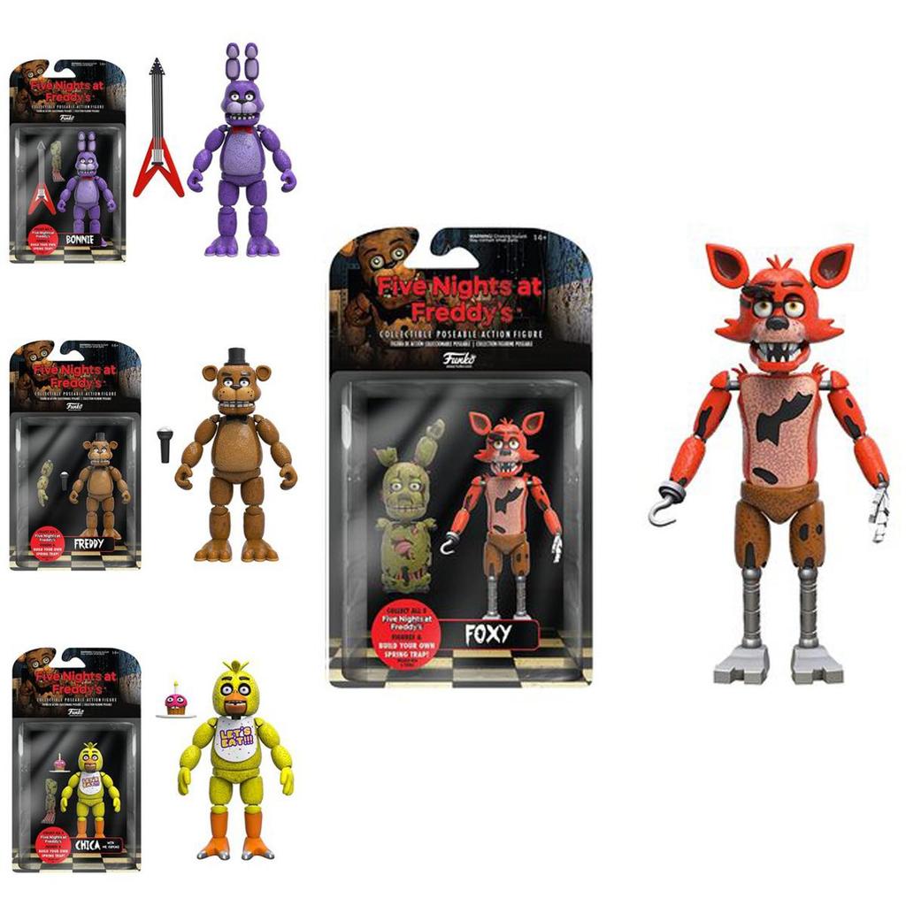 Fnaf Funko Five Nights At Freddy's Action Figure Articulated Golden Freddy For Kids