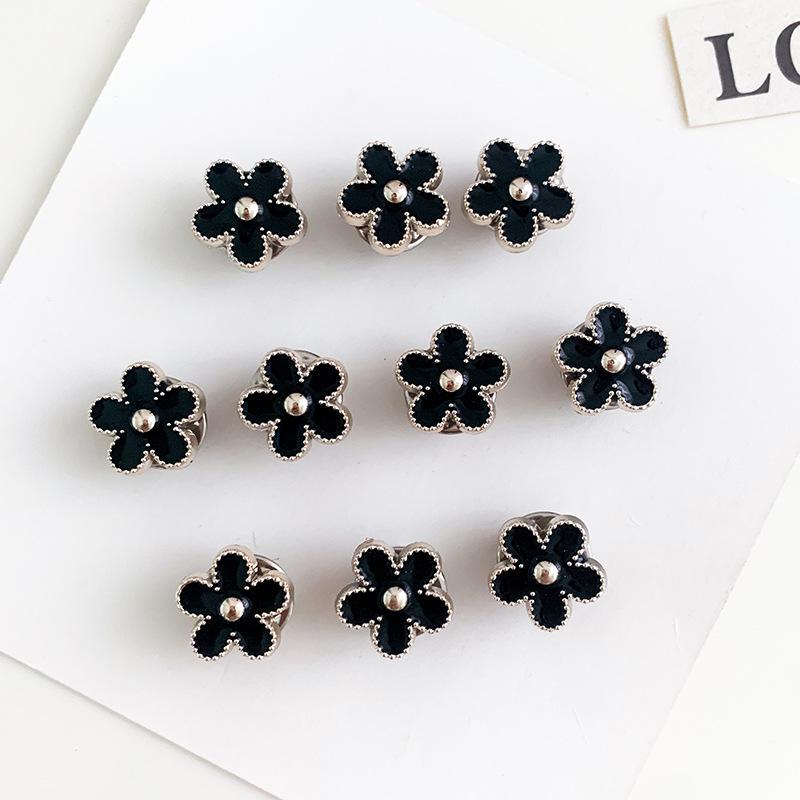 Mini Floral Anti-Exposure Brooch Pin - Cardigan, Scarf & Collar Accessory