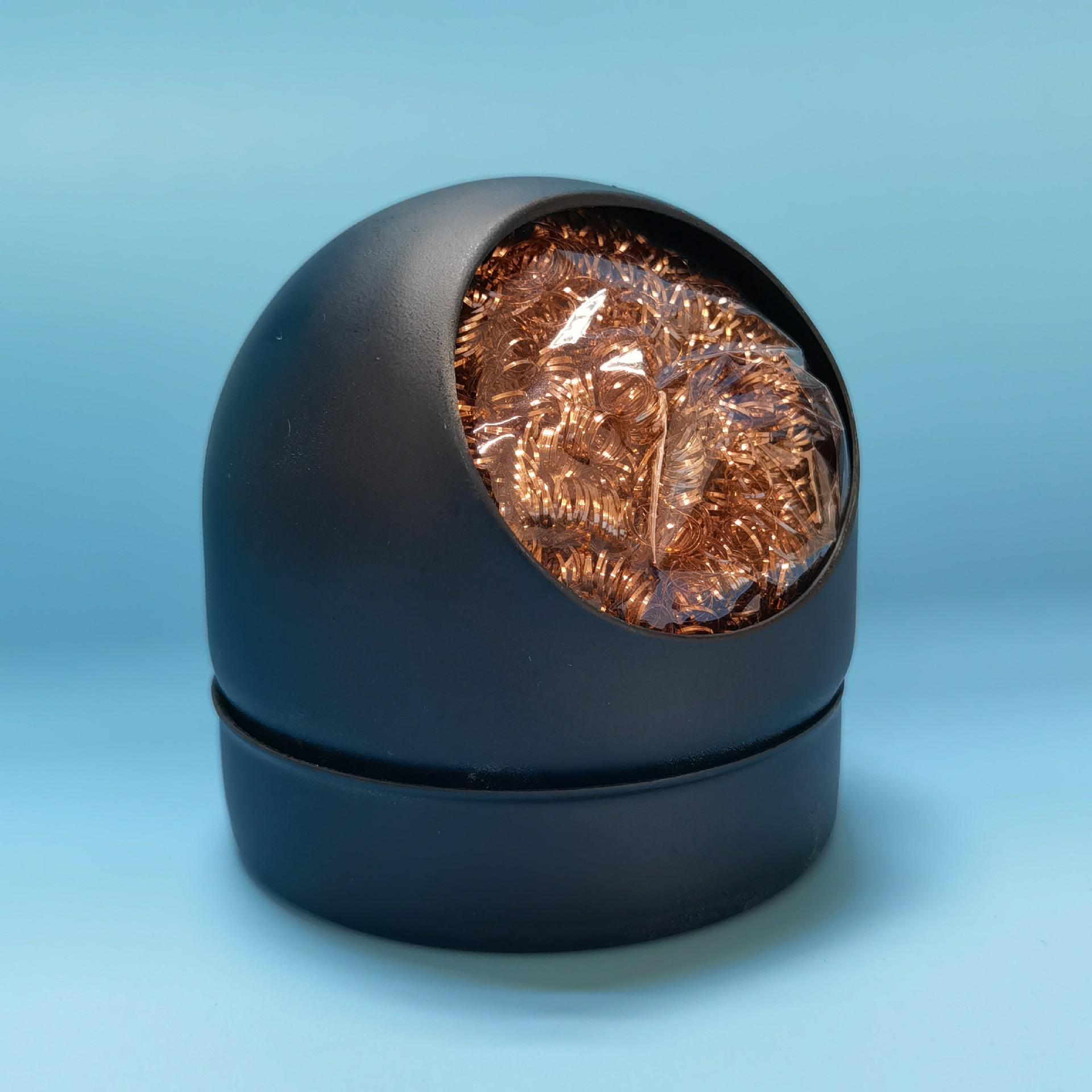 

Очиститель жала паяльника Оловянный абсорбирующий шарик с подставкой Быстрое удаление оловянных шариков Очиститель жала паяльника чёрный