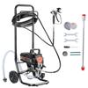 Stand Airless Paint Sprayer, 950W 3000PSI High Efficiency Electric Airless Sprayer With Cart, Fine And Even Painting Effect
