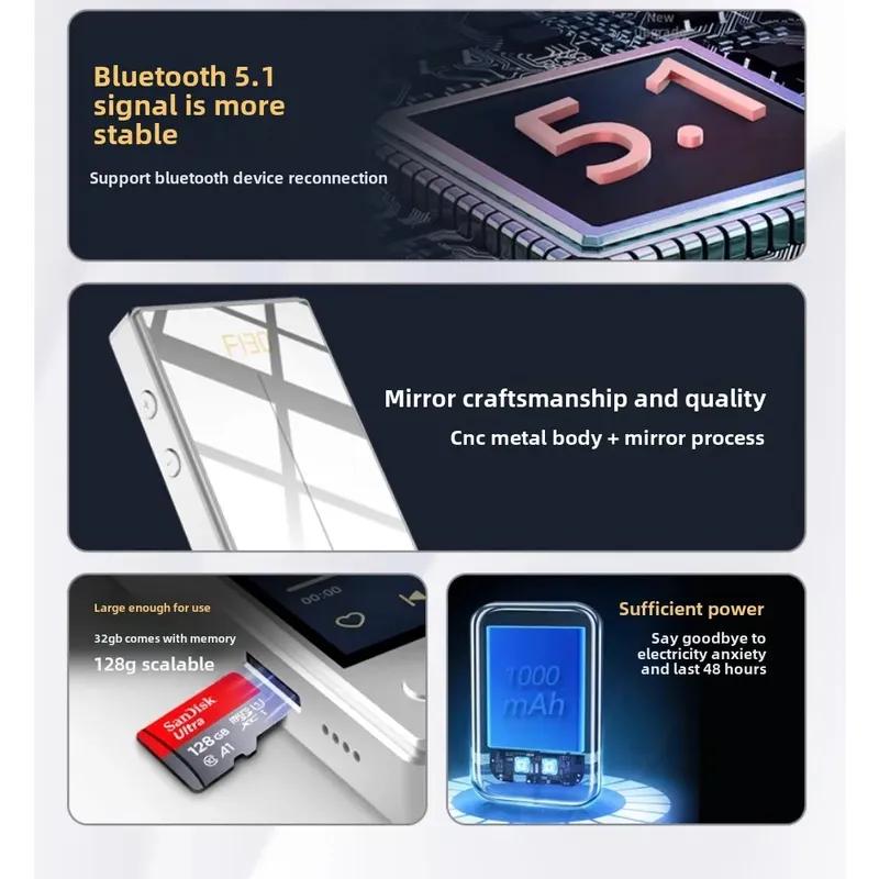 F130 Mp3 Touch Screen Bluetooth External Amplifier Lithium Battery Long Battery Life Easy To Carry Good Sound Quality