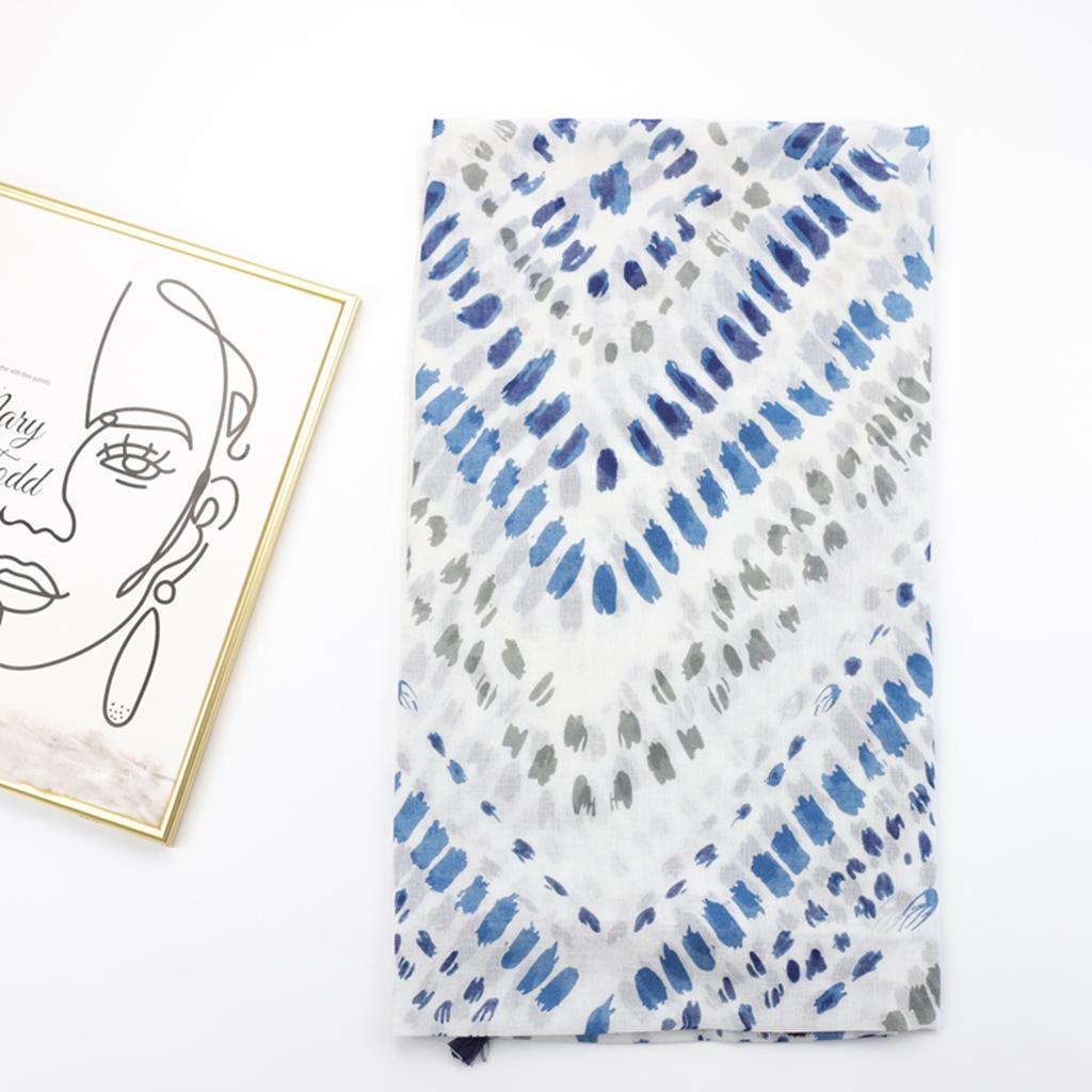 

2024 Весна и Осень Зима Новый Хлопок И Конопля Длинный Тонкий Шарф Путешествия Универсальный Солнцезащитный Теплый Шаль Для Женщин 90*180cm