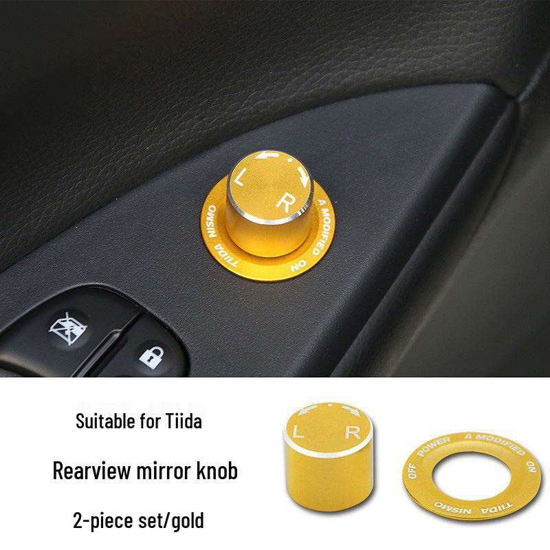 

Tiida 11-24 Rearview Mirror Knob Decor Ring for Car Interior
