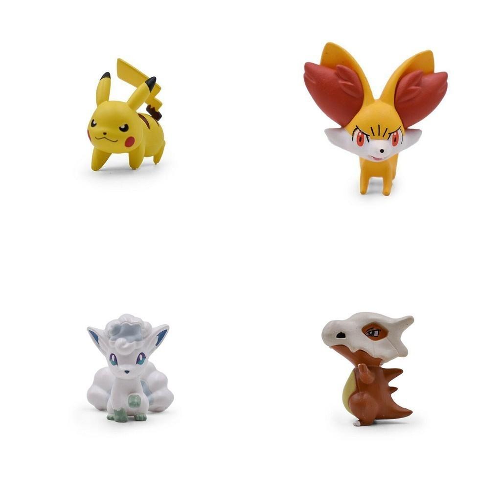Exquisite 4cm Pokemon Character Anime Action Toy Figure Model Featuring Charmander Cubone Bulbasaur