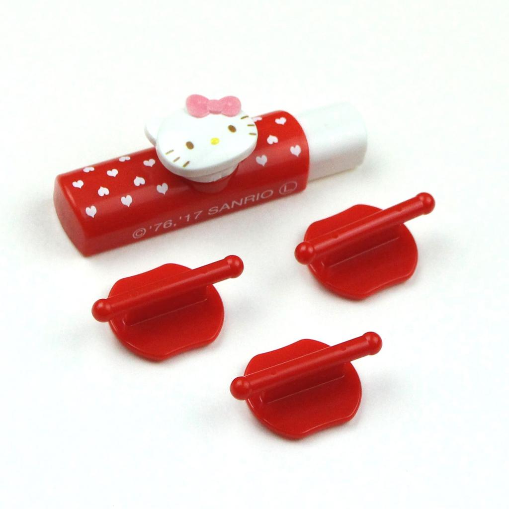 Clipware Hello Kitty Name Tag No Opening 2 Clip, Pin-chan CA-012KT