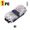 10/1pcs Wire Connectors Low Voltage Wire Connectors Solid Connection T Tap Wire Connectors T Type 2 Pin Wires Splicing Connector